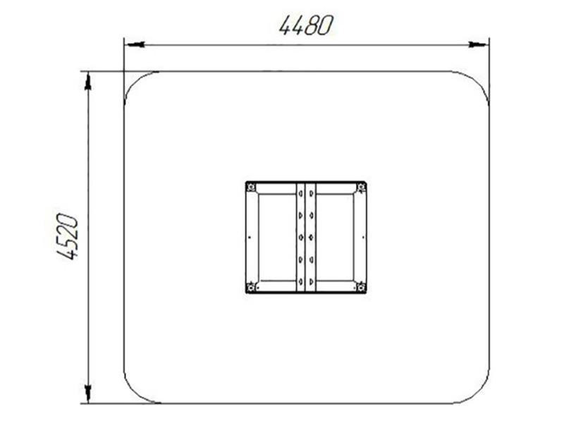 Песочница "Домик"